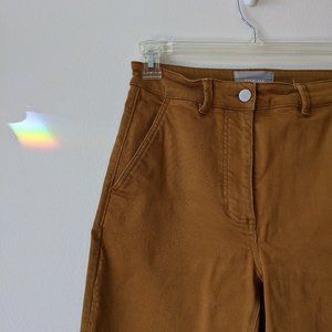 Everlane Straight-Leg Crop - Golden Brown - Size 6